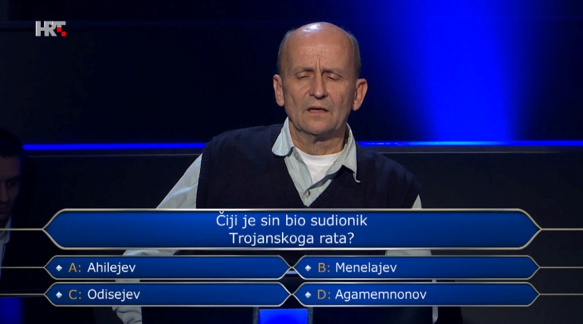 Edi odustao na pitanju za 250.000 kn, nije mu bilo svejedno kad je čuo točan odgovor