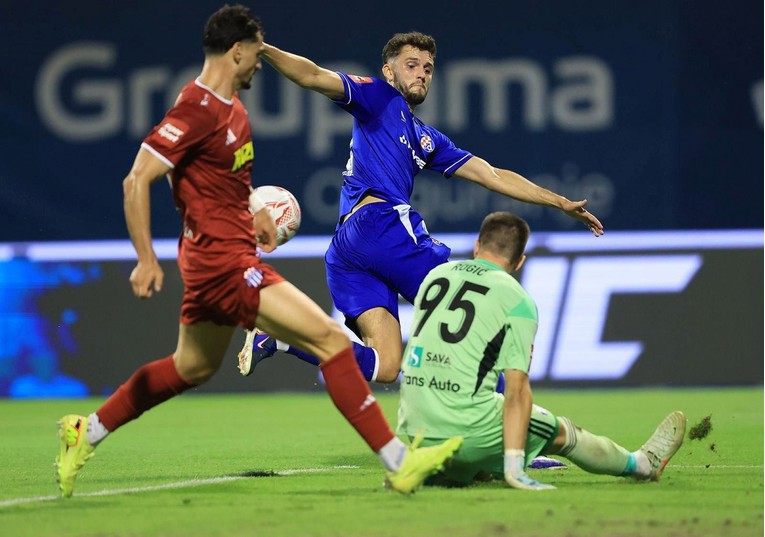 VIDEO Rudeš je prosvjedovao zbog crvenog kartona protiv Dinama