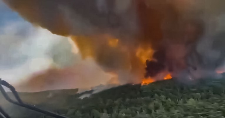 VIDEO Smiruje se najveći požar u povijesti Slovenije, gasi ga 1000 vatrogasaca