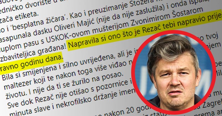 Juričanovo pismo Pavičić Vukičević: Napravila si Oliveri Majić ono što je Bandić tebi