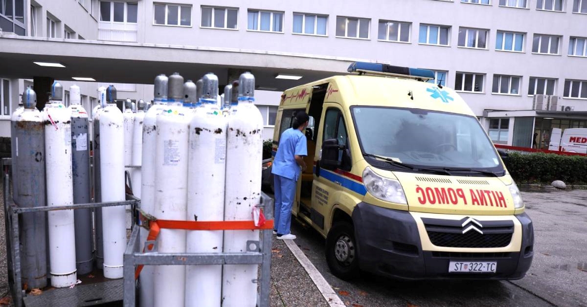 U splitskoj bolnici najviše covid-pacijenata dosad, jedan odjel iseljen