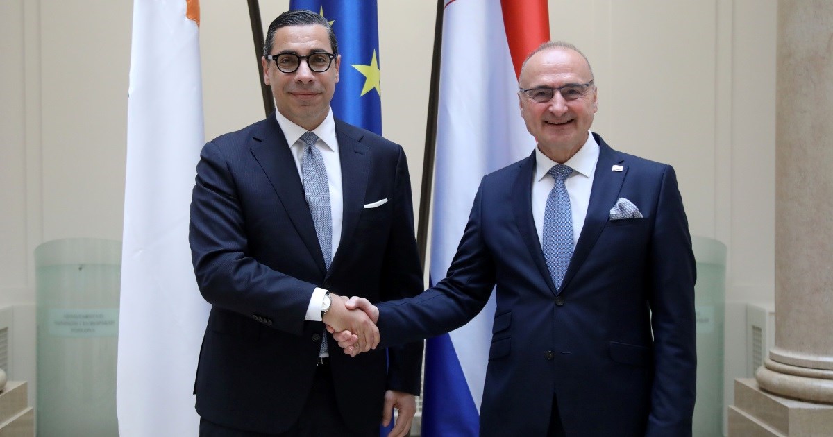 Grlić Radman s ciparskim kolegom naglasio podršku Ukrajini