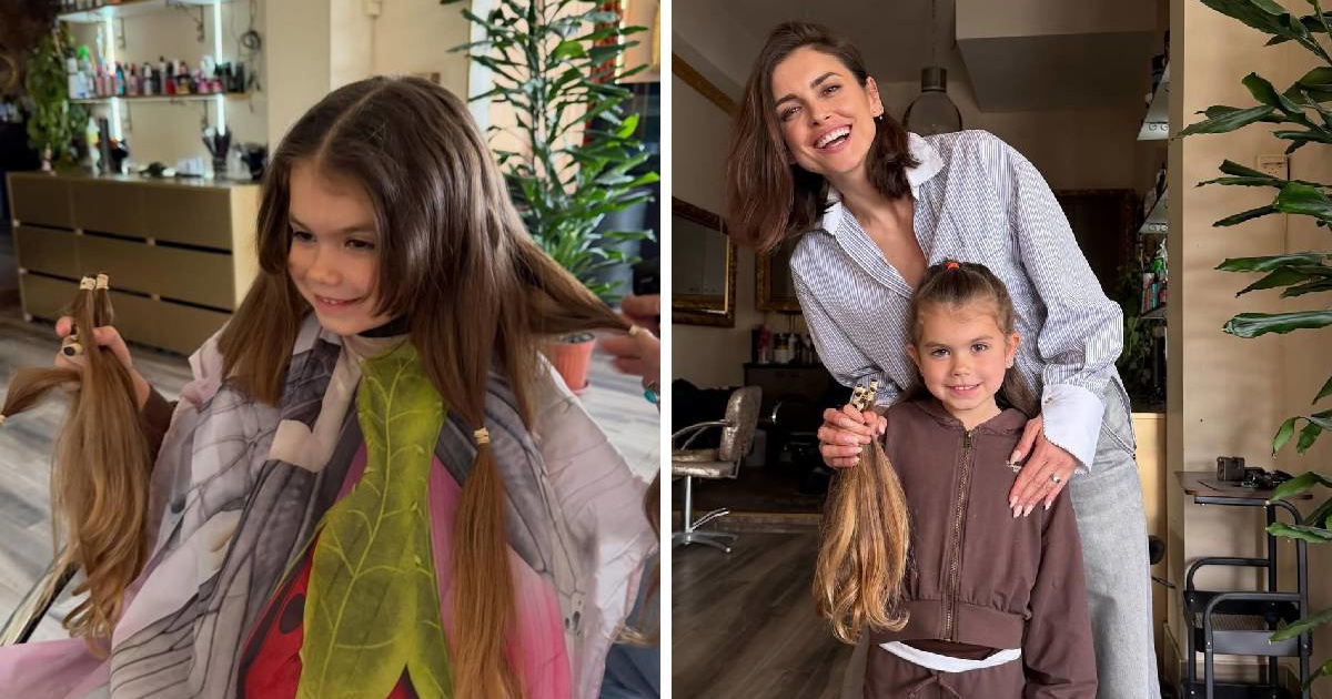 Kći Edina i Amre Džeko donirala kosu za djecu oboljelu od raka