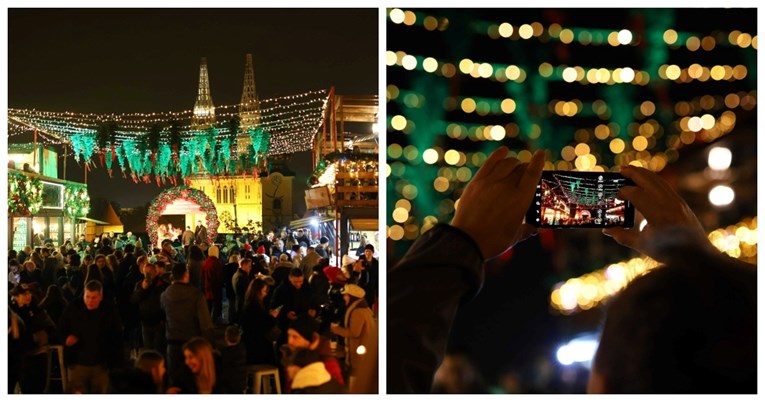 VELIKA GALERIJA Otvoren je Advent u Zagrebu, božićna čarolija se vratila u grad