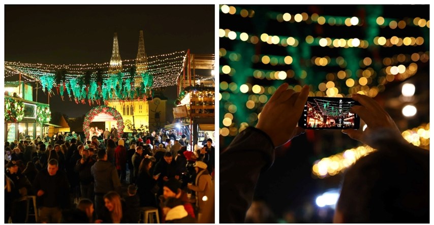 VELIKA GALERIJA Otvoren je Advent u Zagrebu, božićna čarolija se vratila u grad