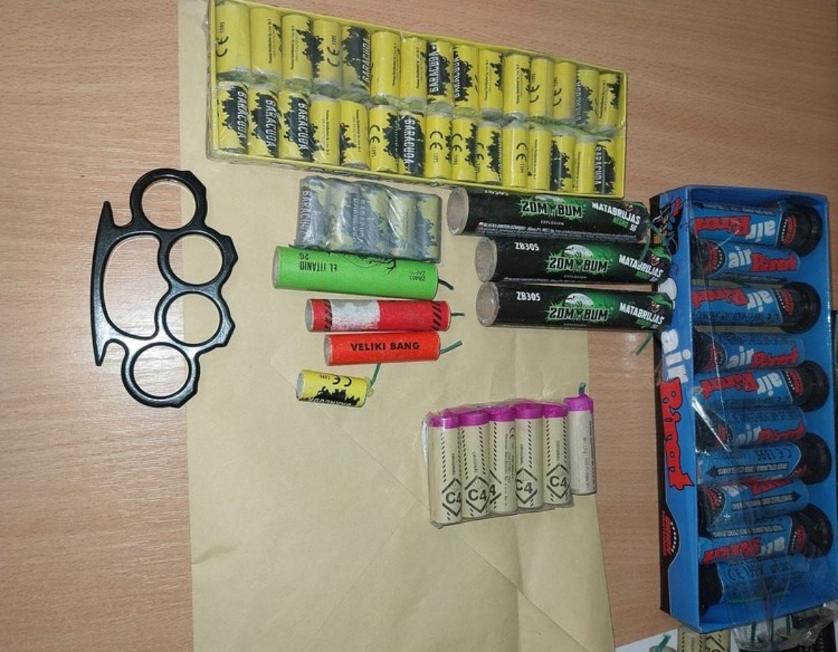 FOTO Ovo je policija našla kod maloljetnika u Novom Zagrebu