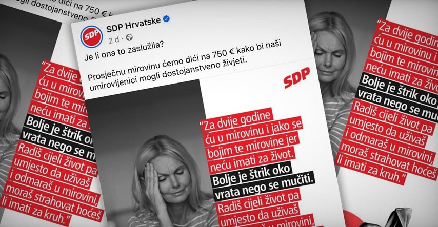 Umirovljenici zajedno: SDP-ova poruka o "štriku oko vrata" je neprihvatljiva i opasna