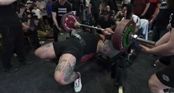 VIDEO Najjači čovjek na svijetu pokušao dići 250 kg. Poslušajte što mu se dogodilo