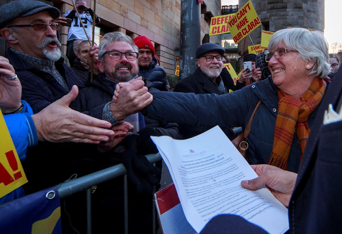 Katalonska dužnosnica ispitana u Škotskoj, čeka se odluka o izručenju