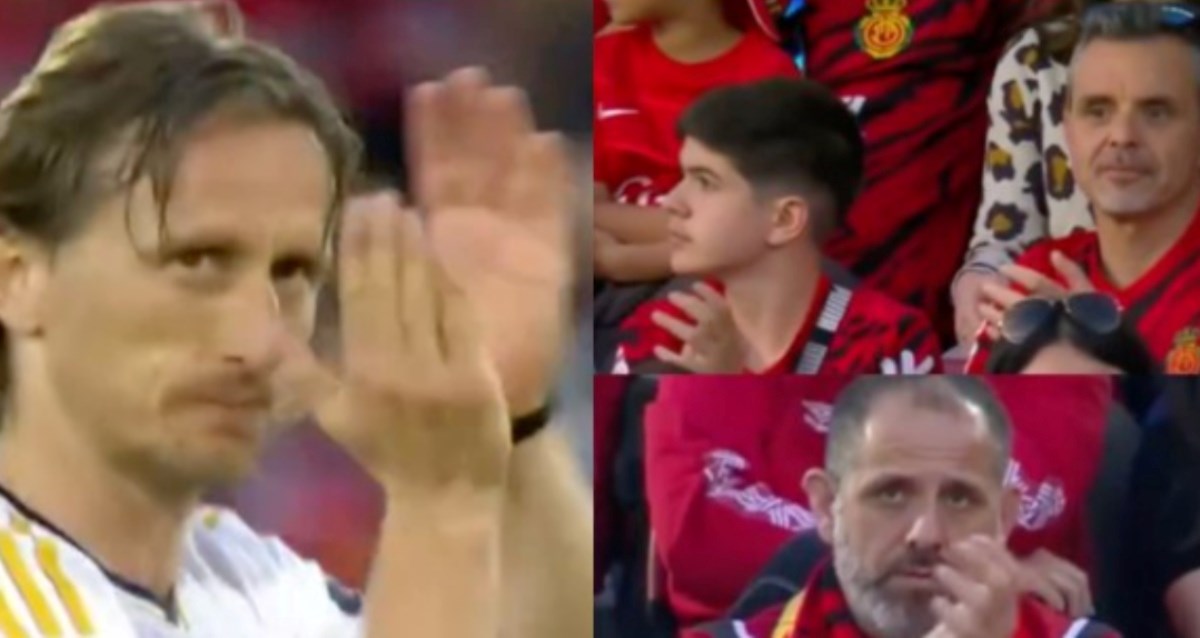 Modrić napuštao igru, a navijači Mallorce ustali su na noge i ispratili ga ovacijama