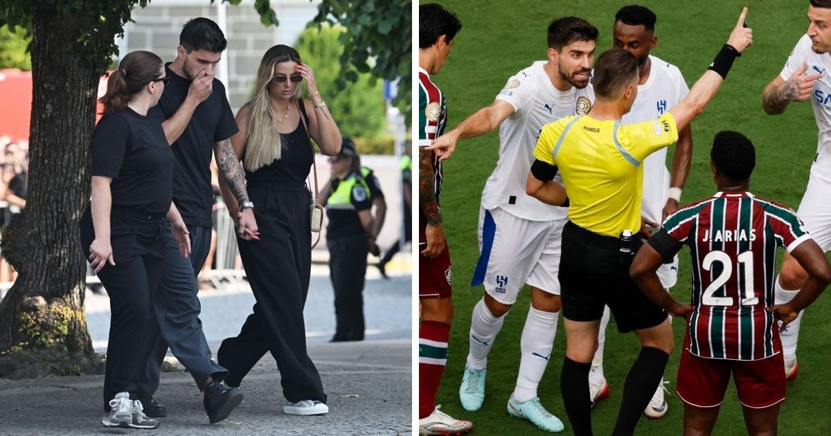 Prije manje od 12 sati igrali su u SAD-u. Sada su stigli na Jotin sprovod u Portugal