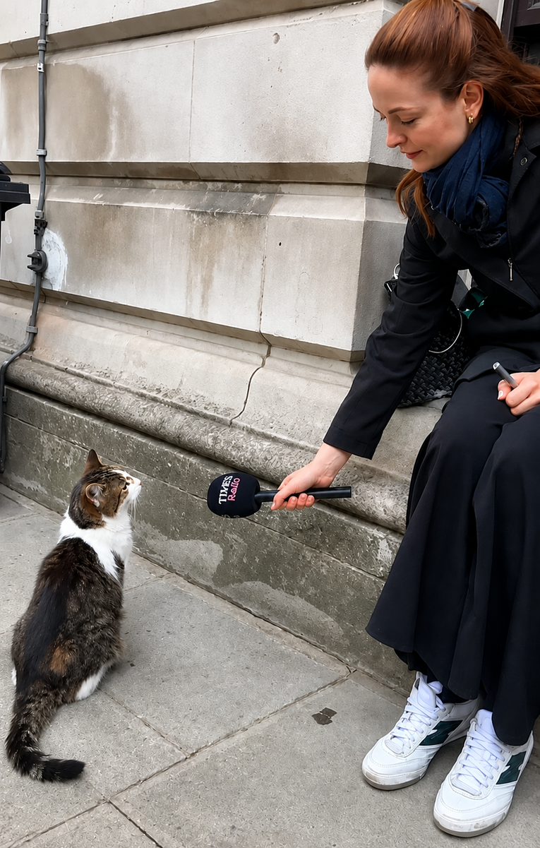 Mačak iz Downing Streeta postao viralan zbog reakcije na novinarkino pitanje