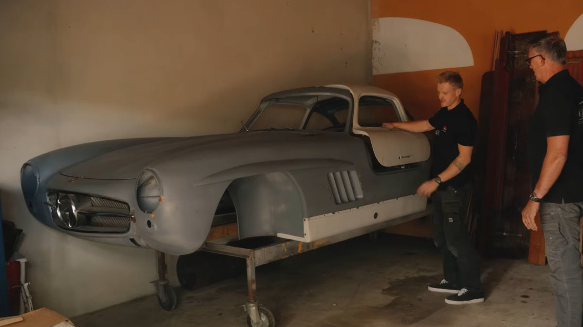 Rijedak Mercedes 300 SL pronađen u Portugalu nakon 30 godina
