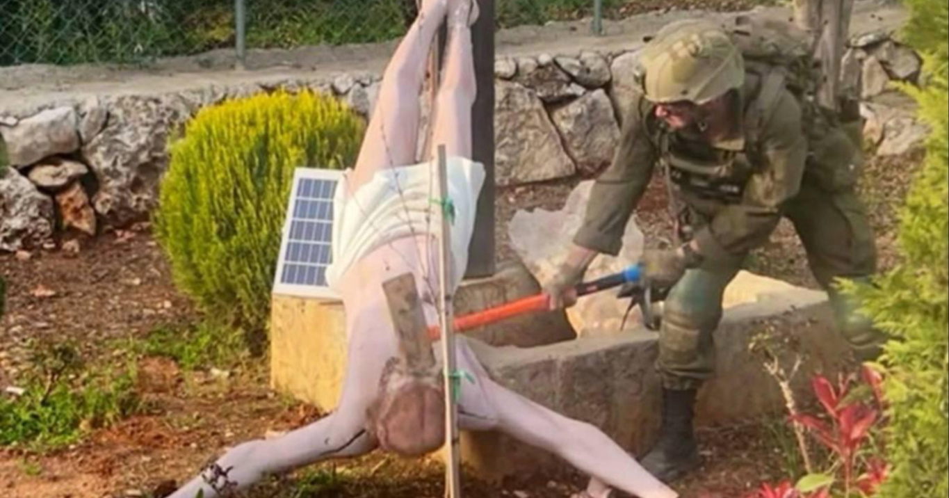 Izraelski vojnici koji su razbili kip Isusa dobili 30 dana zatvora