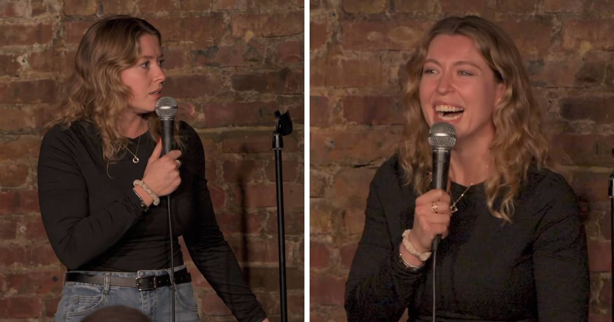 Tip dobacio komičarki tijekom nastupa, dobio je neočekivan odgovor