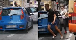 VIDEO Muškarac u Rijeci izletio iz auta i vrijeđao vozačicu, njen potez nije očekivao