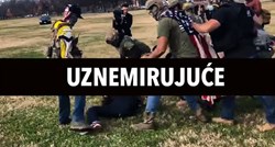 Kaos u Washingtonu: Pogledajte snimke krvavog sukoba između trumpovaca i Antife