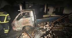 Izgorio parkirani kamion u Kaštel Novom