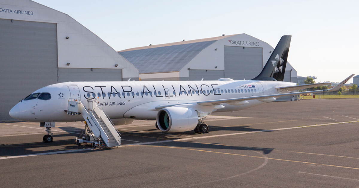 FOTO Deseti Airbus A220 stigao u flotu Croatia Airlinesa
