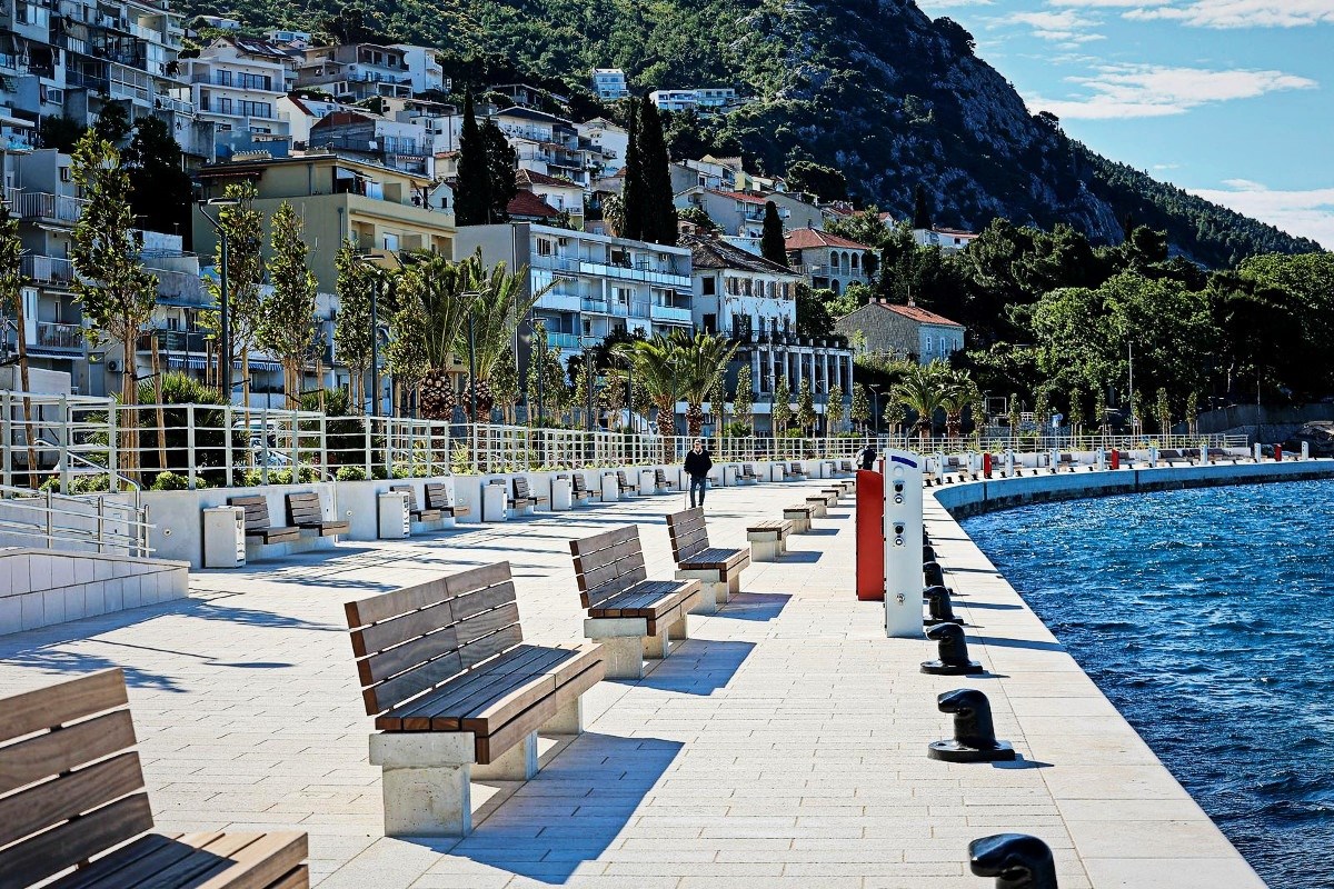 Omiš dobio novu luku i šetnicu. Plenković hvalio projekt vrijedan 15 milijuna eura