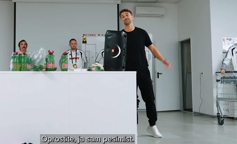 VIDEO Garcijin govor u svlačionici: To je Hajduk, to smo mi! Je*eno ste sjajni