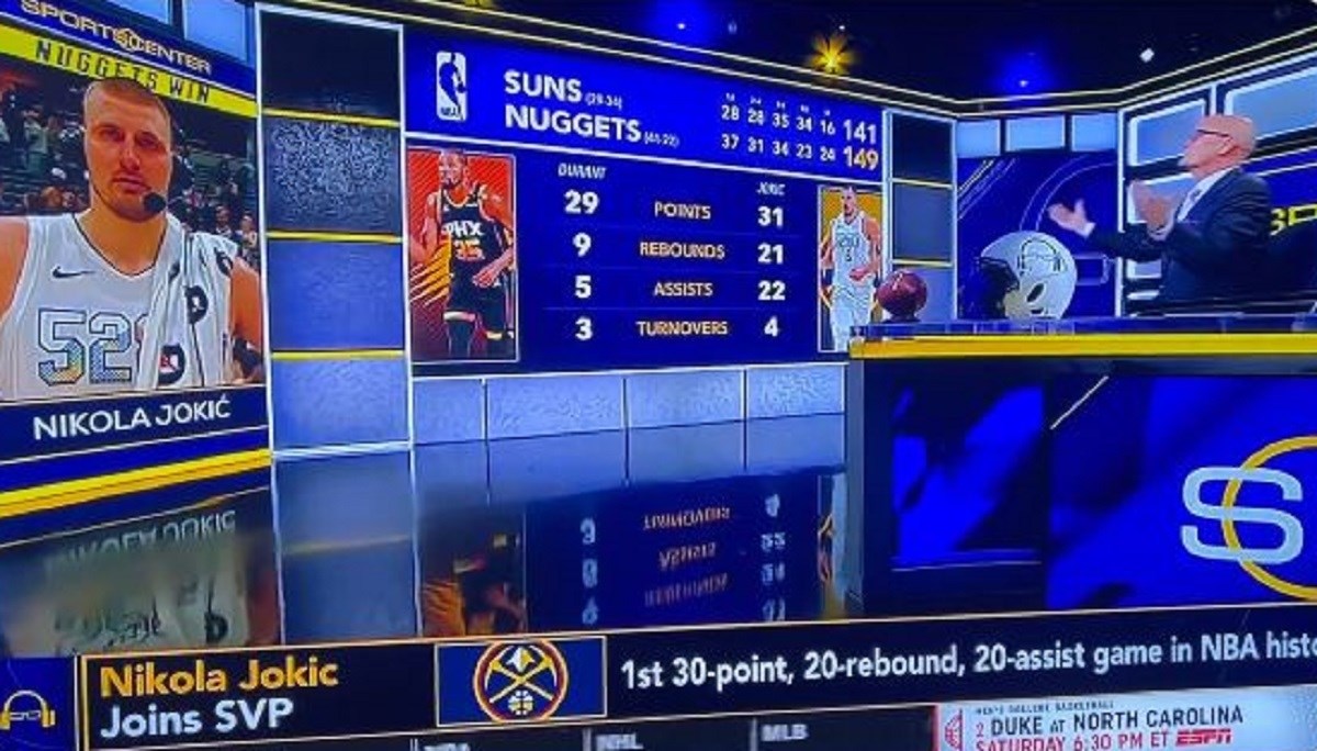 Viralni Jokićev intervju nakon sulude partije. Slavni američki novinar van sebe