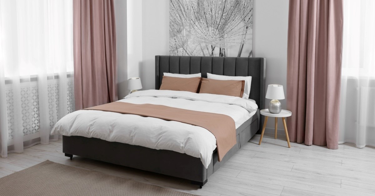 Boje zavjesa koje biste trebali izbjegavati u spavaćoj sobi