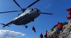 FOTO Planinarka pala na Velebitu, spašavali je HGSS i helikopter