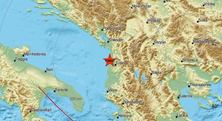 Novi snažni potres u Albaniji