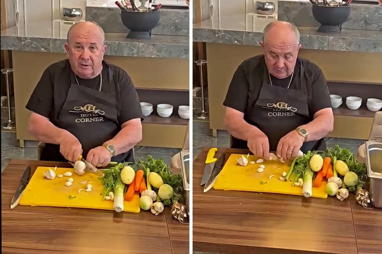 VIDEO Željko Kerum se primio kuhanja: "Sve je iz mog vrta"