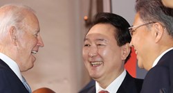 Predsjednik Južne Koreje postao hit nakon što je opsovao poslije sastanka s Bidenom