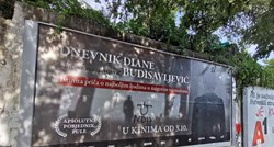 FOTO U Splitu ustaški simboli na plakatu filma o spašavanju djece iz logora NDH