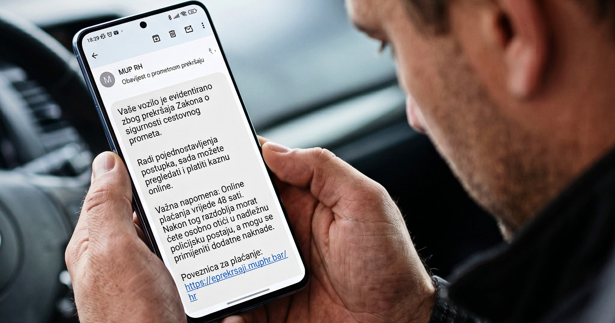 Policija opet upozorava. "Ne šaljemo kazne SMS-om, to je prevara"