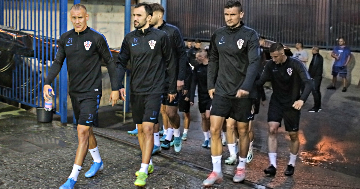 VIDEO Hrvatska po jakoj kiši odradila prvi trening