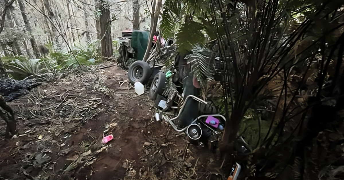 FOTO Policija objavila fotografije mjesta na kojem se Novozelanđanin skrivao s djecom