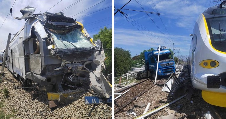 Vlak naletio na kamion u Slavoniji. Poginuo vozač kamiona