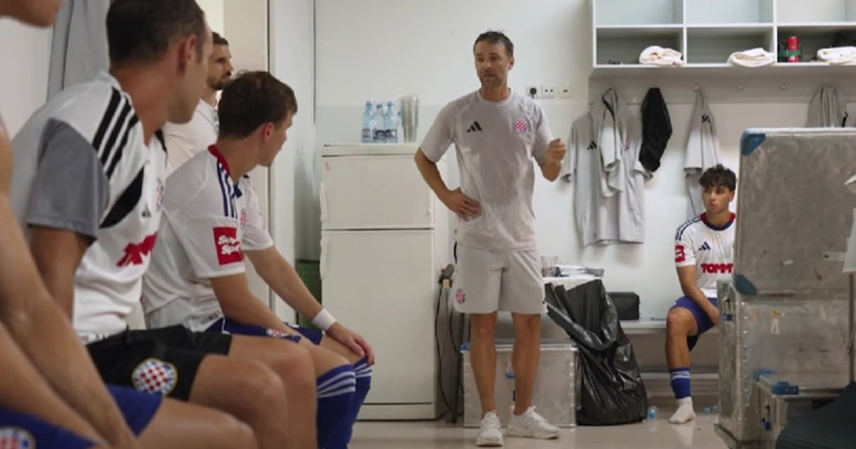 VIDEO Garcia igračima Hajduka: Umro bih za vas