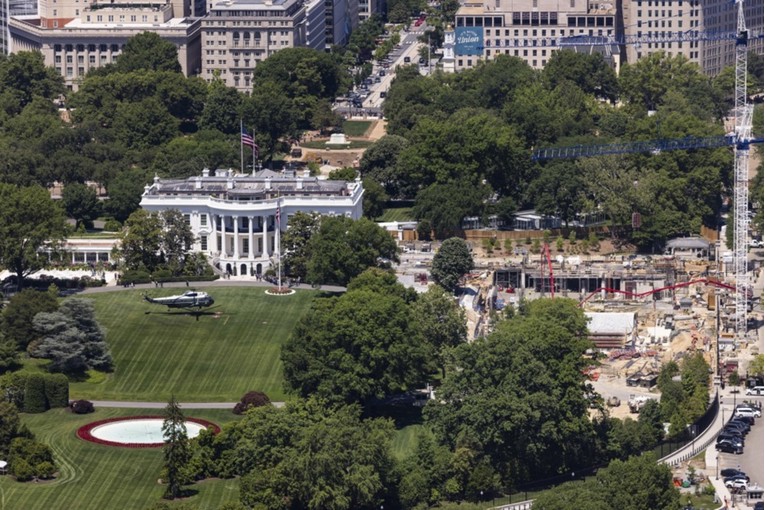 Zaustavljeno financiranje Trumpove plesne dvorane u Bijeloj kući