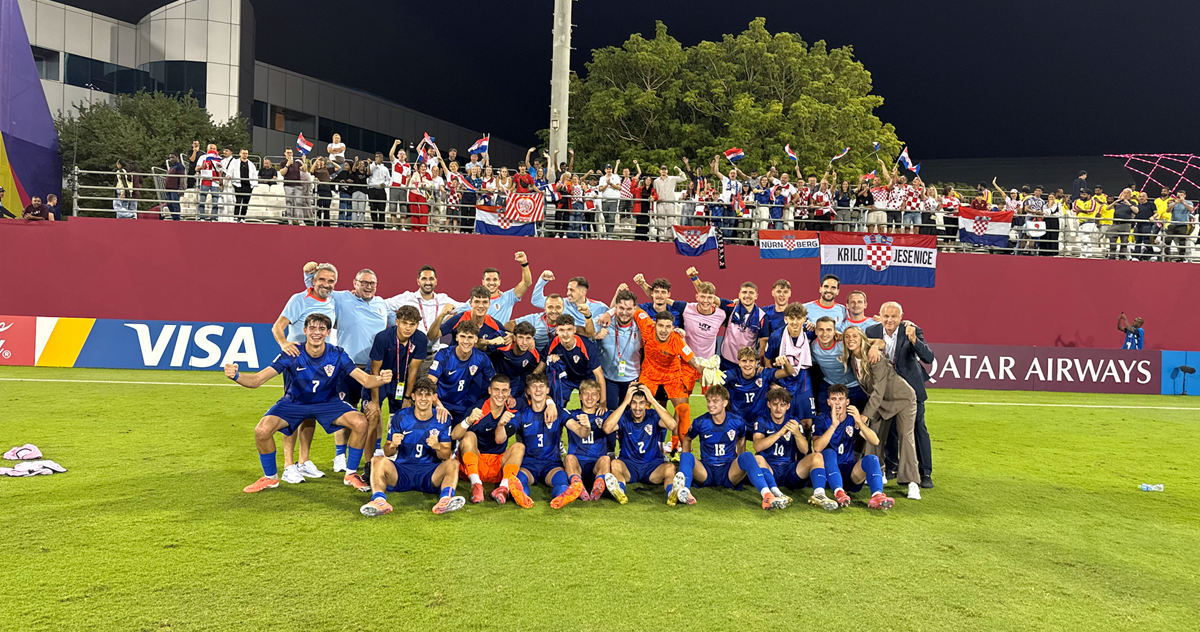 Evo kad Hrvatska U-17 reprezentcija igra šesnaestinu finala Svjetskog prvenstva