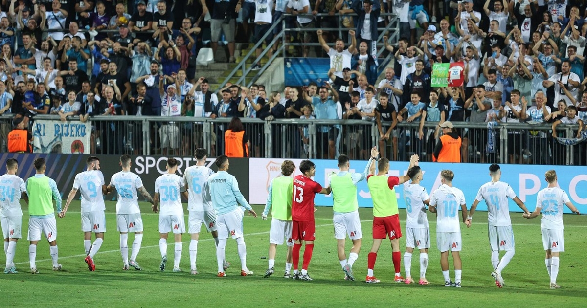 RIjeka si je udvostručila šanse za plasman u Europa ligu