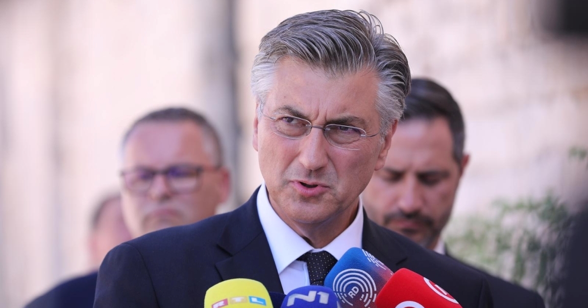 Plenković: Dogodila se ogromna politička sramota. Ljudi su u smrtnom strahu