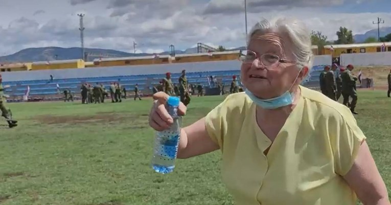 VIDEO Ministri u Kninu ostavili boce, skupila ih baka: "Lani sam od toga platila HRT"