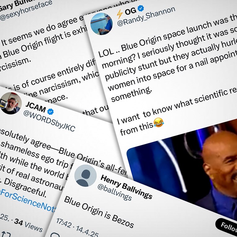 Let slavnih žena u svemir izazvao kritike: "Novac potrošen na pumpanje vlastitog ega"