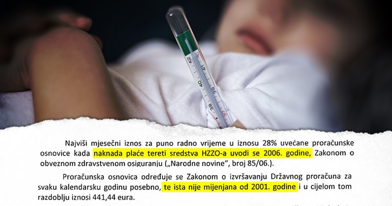 Majka: Političari si dižu plaće, a naknade za bolovanje zbog djeteta su kao 2006.