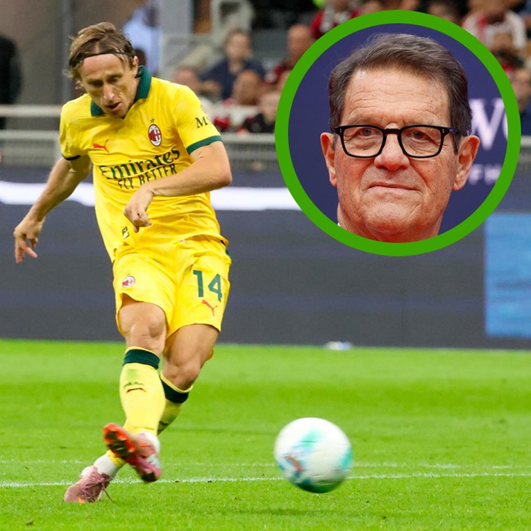 Capello: Modrić? Nevjerojatan