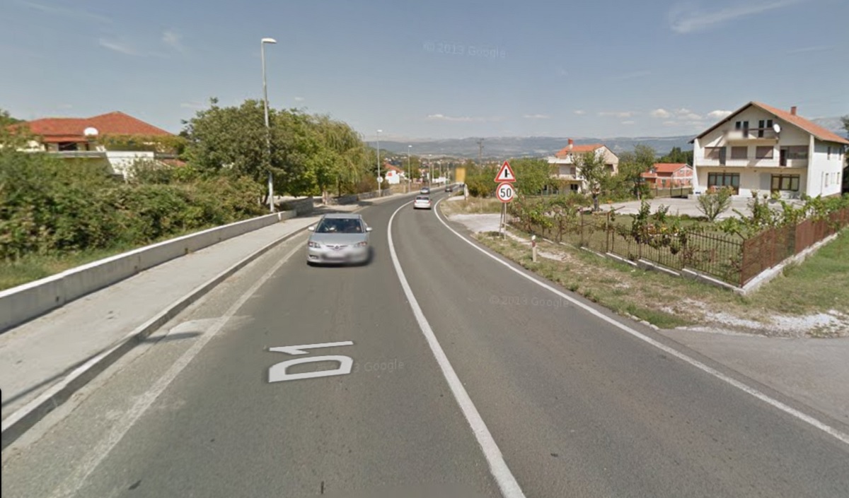 Dvije osobe ozlijeđene u sudaru kod Sinja