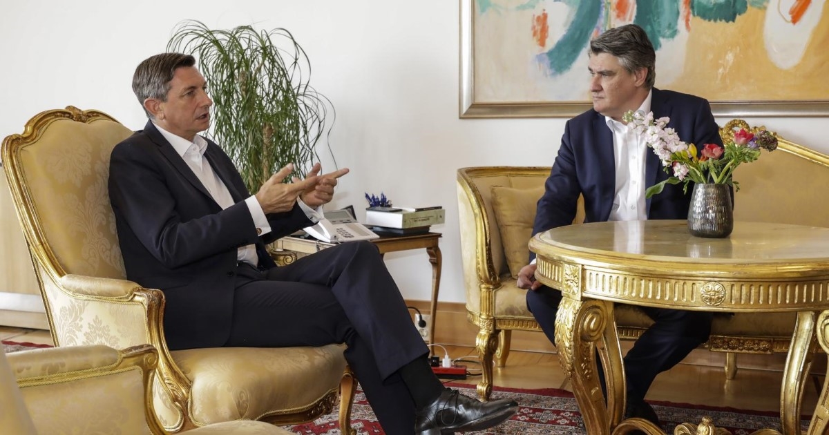 Milanović se susreo s predsjednikom Slovenije, razgovarali su o BiH