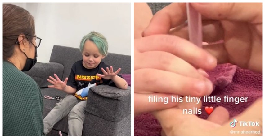 Učiteljica rekla dječaku da nokte lakiraju curice, otac ga zatim odveo na manikuru
