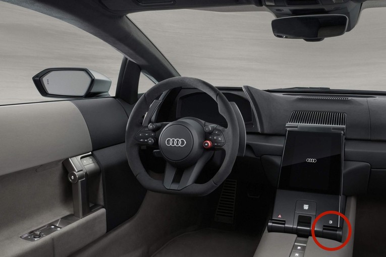 Svi se pitaju zašto novi Audi ima ovaj golemi prekidač. Stigao je odgovor
