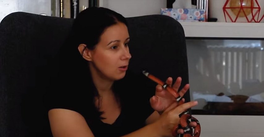 VIDEO Zagrepčanka u stanu drži tri zmije: Volim ih od djetinjstva